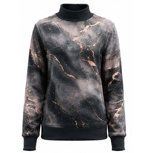 เสื้อสเวตเชิ้ตคอเต่าแบบเรียบง่าย ผ้าฝ้ายนุ่ม สวมใส่สบายๆ สำหรับทุกวัน แฟชั่นฤดูหนาว ใช้ได้กับผู้หญิง - Product Image 1