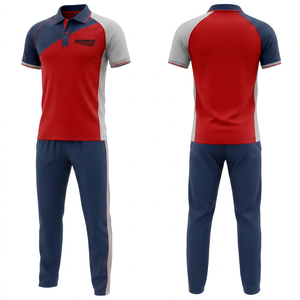 Custom <b>Cricket</b> Team Uniforms with Logo, Name & Number | Men Women Youth <b>Cricket</b> Wears Polo Shirt and Trouser Full Team - Product Image 2