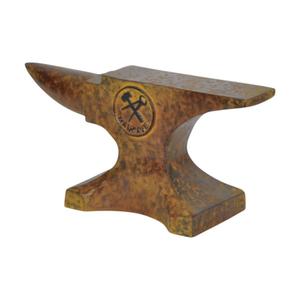 Enclume en métal vintage à finition rouille, à une seule corne, robuste et portable, pour artisanat et usages intensifs, haute dureté, pour services de fonderie - Product Image 5