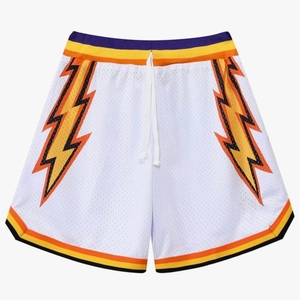 Manufacturer Custom Gym Shorts Embroidered Breathable Mesh Hole Inner <b>Tights</b> Premium Exercise Training Workout Shorts Men - Product Image 3