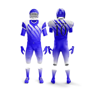 Youth Team American Football Uniform Custom Player <b>Name</b> Number Competition Match Training Uniform American Football Uniform - Product Image 5