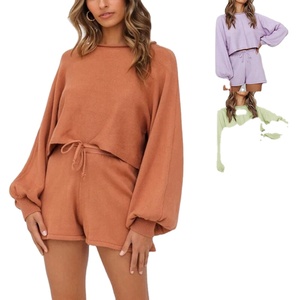 Ensemble de survêtement décontracté de maternité d'hiver avec logo personnalisé imprimé, jogging, sweat-shirt, 100% coton, évacuation de l'humidité, OEM en gros - Product Image 6