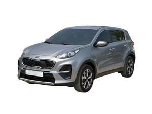 Sportage Gris Claro Usado 2022, SUV Diésel Automático Económico, 4x4, 5 Asientos, Volante a la Izquierda, Vehículo Urbano Todoterreno - Product Image 1