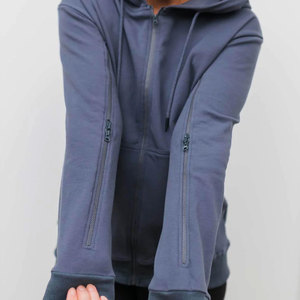 Sweat à capuche color block pour femme, design à empiècements, pull-over, vêtements de mode urbaine professionnelle, nouveau style 2026 - Product Image 2