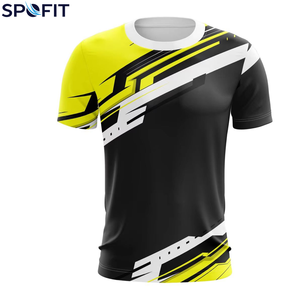 Wholesale Price Custom Design Sublimated Crew Neck T-<b>Shirts</b> Short Sleeves Running Wear <b>100</b>% <b>Polyester</b> Quick Dry Breathable <b>Shirt</b> - Product Image 5