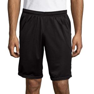 Shorts de jogging unisexe tendance OEM, imprimés par sublimation, en toile, avec logo personnalisé, pour le basketball, pour femmes et hommes, motif uni - Product Image 6