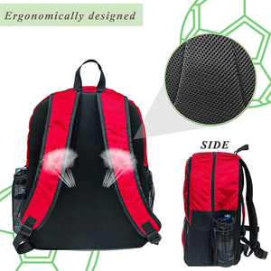 Sac à dos de basketball personnalisable pour hommes, idéal pour la gym et le football, avec logo et couleur personnalisables, inspection qualité 100% garantie - Product Image 3