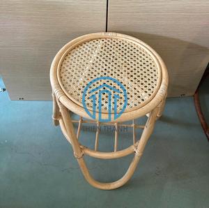 Handmade Wicker Accent <b>Table</b> Rattan <b>Side</b> <b>Table</b> for Living Room & Home Decor - Product Image 3