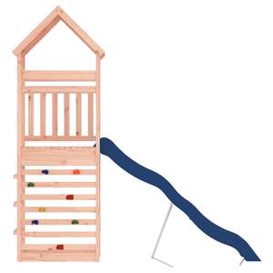 Structure de jeu extérieure en bois bleu, équipement de divertissement extérieur - Product Image 5