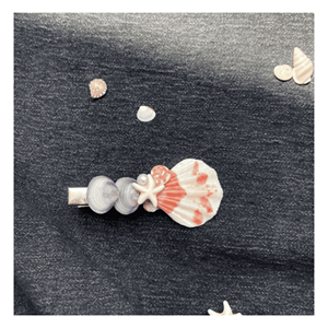 Pinces à cheveux en coquillage, en résine acétate, accessoires de décoration artistique pour cheveux, pour collections saisonnières, du Vietnam - Product Image 2