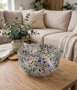 Taza de Vidrio Borosilicato de Doble Pared con Diseño de Estrellas, Apta para Lavavajillas, Resistente al Calor, para Hogar, Oficina, Regalo, Shri Govind - Product Image 1