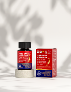 Cápsulas de Extracto de Ginseng Rojo Coreano de Alta Concentración de Ginsenosidos para Apoyo al Bienestar Antioxidante - Product Image 4