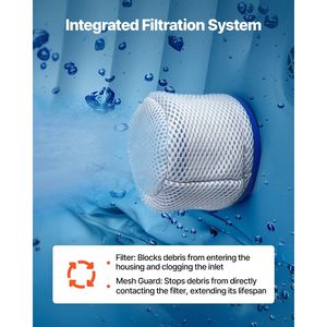 Jacuzzi Inflable con Capacidad para 4-6 Personas, 81.9 x 26, Spa Portátil de PVC para Exteriores, 130 Chorros Relajantes, Panel de Control Multifunción, Filtro - Product Image 4