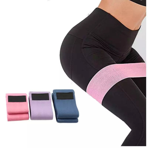 Bande de Résistance en Tissu pour Entraînement des Hanches et des Fessiers, Couleur Personnalisée, Accessoires de Fitness, Logo OEM ODM, Vente en Gros Directe Usine pour Femmes - Product Image 5