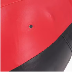 Sac de boxe professionnel double extrémité PROFIT SPORTS de haute qualité, gonflable en PU, rouge et noir, toutes saisons, pour la gym - Product Image 5