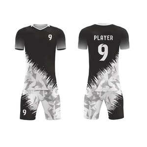 Uniforme de Fútbol para Hombre de Alta Calidad, Secado Rápido, Transpirable, con Serigrafía, Servicio OEM Personalizado, Manga Corta, Cuello Redondo - Product Image 3