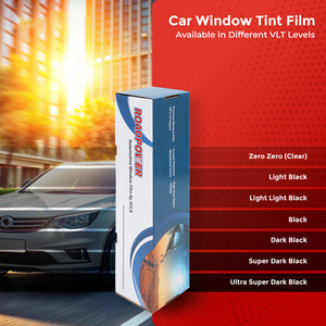 ROADPOWER Film Teinté Noir Foncé (0,5Mx30M) Série SPT pour Vitres Automobiles – Protection Solaire, Anti-UV et Anti-Rayures - Product Image 4