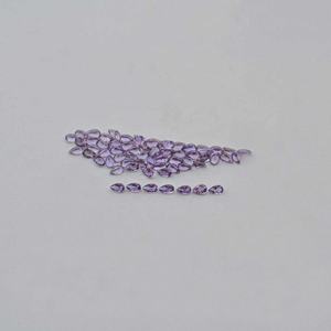 AAA Grade 4mm 6mm naturel brésil améthyste à facettes en forme de poire pierre précieuse en vrac haute violet améthyste pierre tendance bijoux vente - Product Image 4