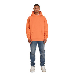 Sudaderas con Capucha de Felpa Francesa para Hombre, Diseño Personalizado, Corte Holgado Informal, Técnica de Teñido Liso, Algodón/Poliéster - Product Image 1