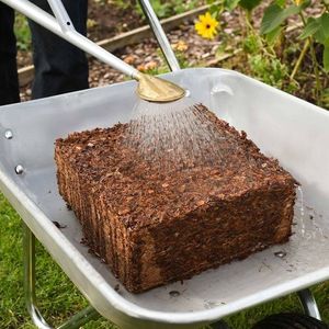 Coconut <b>Coir</b> Peat <b>Block</b> Biodegradable Ready to Use High Water Retention Low EC for Garden Agriculture Plant Growing - Product Image 3