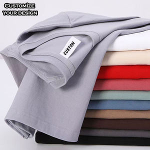 T-shirts en coton 100% tricoté de haute qualité, coupe classique, design uni, écologiques, 240 grammes, séchage rapide, respirants pour hommes - Product Image 2