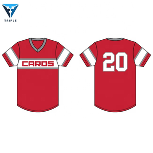 Camisetas de Béisbol Sublimadas Personalizadas OEM, Uniformes de Equipo, Jersey de Softbol al por Mayor - Product Image 5