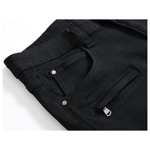 Pantalones cortos de mezclilla azules informales para hombre, pantalones cortos de mezclilla ajustados, estilo veraniego - Product Image 6
