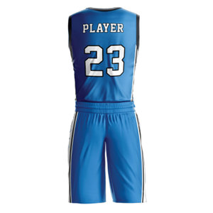 Ensembles d'uniformes de basketball respirants sur mesure de qualité supérieure, 100 % polyester, pour adultes - Product Image 5