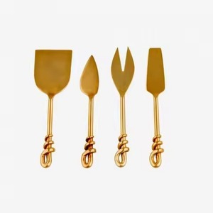 Decorative Design Stainless Steel Cheese Knife Set MOP Handle Fine <b>Edge</b> <b>Cutter</b> Tools Kitchen Dining Accessories - Product Image 2