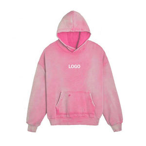 Sudadera con Capucha para Hombre, Manga Larga, Lavado Ácido, Estilo Vintage, Cómoda, para Actividades Casuales al Aire Libre - Product Image 3