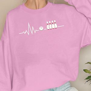 La línea Heartbeat se transforma en sudaderas de mujer de bolos - Product Image 3