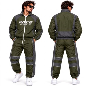 <b>mens</b> plum <b>purple</b> mauve charcoal windbreaker jacket and trousers set full zip waterproof shell colorblock activewear outfits - Product Image 4