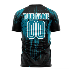 Camiseta de Fútbol Edición Fan, Top de Entrenamiento de Manga Corta, 100% Poliéster Transpirable, Cuello Redondo - Product Image 4