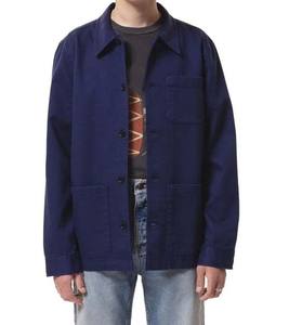 Camisa de Trabajo Extra Grande para Hombre, Chaqueta de Algodón, Informal, Transpirable, Corte Holgado, Chaqueta Sostenible con Bolsillos - Product Image 5