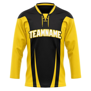 High Quality Custom Made Ice Hockey Jersey Custom Sublimated Hockey Ice Uniform Youth Team Ice Hockey Uniform Wholesale - Product Image 4