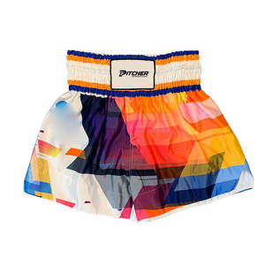 Ropa de entrenamiento ligera y transpirable, pantalones cortos de Muay Thai, ajuste cómodo para combate, gimnasio, entrenamiento y uso en artes marciales. - Product Image 1