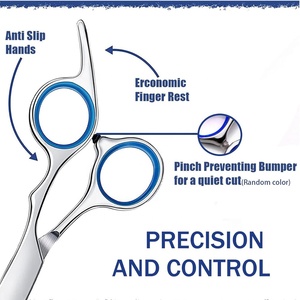 Professional Hairdressing Scissors Set With Combs Spray Bottle <b>Mirror</b> And Cape For Salon Use - Product Image 5