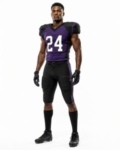 Uniforme de football américain professionnel pour hommes, personnalisable pour l'équipe, respirant, anti-humidité, protection UV, écologique, 100% - Product Image 6
