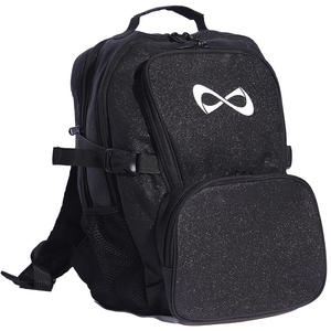 ZYDAR SPORTS Waterproof Cheerleading Sparkle Backpack Unisex <b>Glitter</b> PU 30-40L Travel <b>Bag</b> Custom Team Logo OEM Sports - Product Image 5