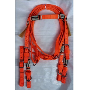 Premium Western Nylon Single Ear High Rise Headstall Adjustable Horse Size Durable Cheek Buckles Easy Change <b>Bit</b> Custom Branding - Product Image 6