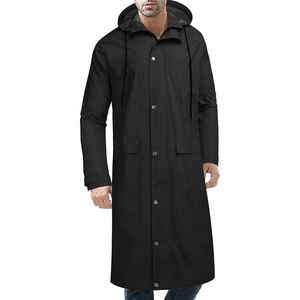 Men's Ultra Casual Hooded Waterproof Printed <b>Rain</b> <b>Jacket</b> 100% Polyester Lightweight for Outdoor Riding Working New Season <b>Rain</b> - Product Image 5