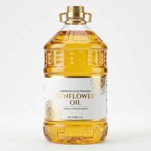 Aceite de Girasol Puro Premium, Aceite Ligero para Cocinar, Freír, Asar, Aderezo para Ensaladas y Elaboración de Alimentos para Exportación - Product Image 1