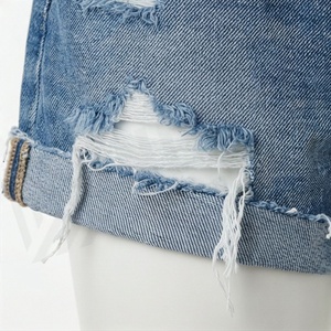 Womens Denim Shorts Breathable Design <b>Button</b> Closure Cotton Booty <b>Jeans</b> Girls Casual Streetwear Fashion Trendy Clothing - Product Image 6