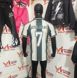 Wholesale American Size Retro Oversized Mesh Jersey High Quality <b>Y2K</b> Streetwear Men Women Football <b>Shirt</b> - Product Image 4