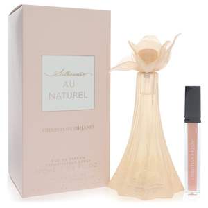 Set de Regalo de Perfume Eau de Parfum en Spray + Brillo Labial Nude de 0.21 oz, Fragancia Natural, Maquillaje - Product Image 1