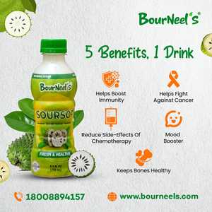 น้ำผลไม้ soursop 250มล. graviola laxman phal ผลไม้ graviola pulpy น้ำผลไม้เครื่องดื่มวิตามินสูง C - Product Image 4