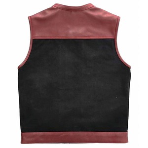 Chaleco de Cuero Portátil para Hombre, Chaleco de Cuero Grueso, Cómodo y Profesional para Hombre - Product Image 2