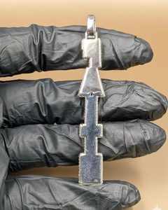 Colgante de Letra Personalizado Iced Out de Plata de Ley 925 con Moissanita VVS, Estilo Hip Hop, Colgante Vertical Iced Out, Dijes - Product Image 6