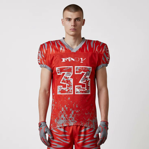 Maillot de football américain en polyester (sublimé) - Product Image 1