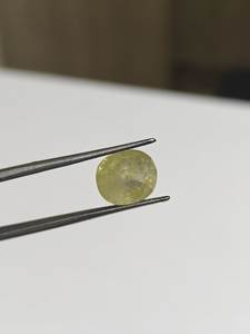 Zafiro amarillo brillante de 8.65 ct, forma redonda, piedra preciosa natural para anillos y colgantes de lujo - Product Image 6
